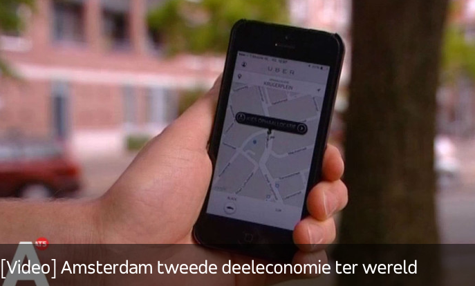 Amsterdam tweede deeleconomie ter wereld